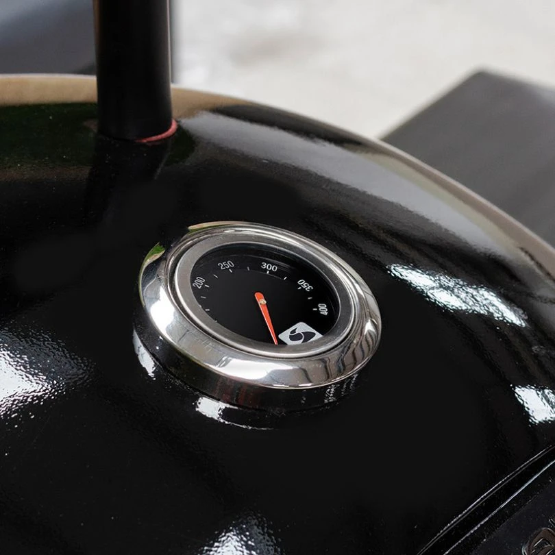 barbacoa sahara bbq de carbón forge host indicador de temperatura