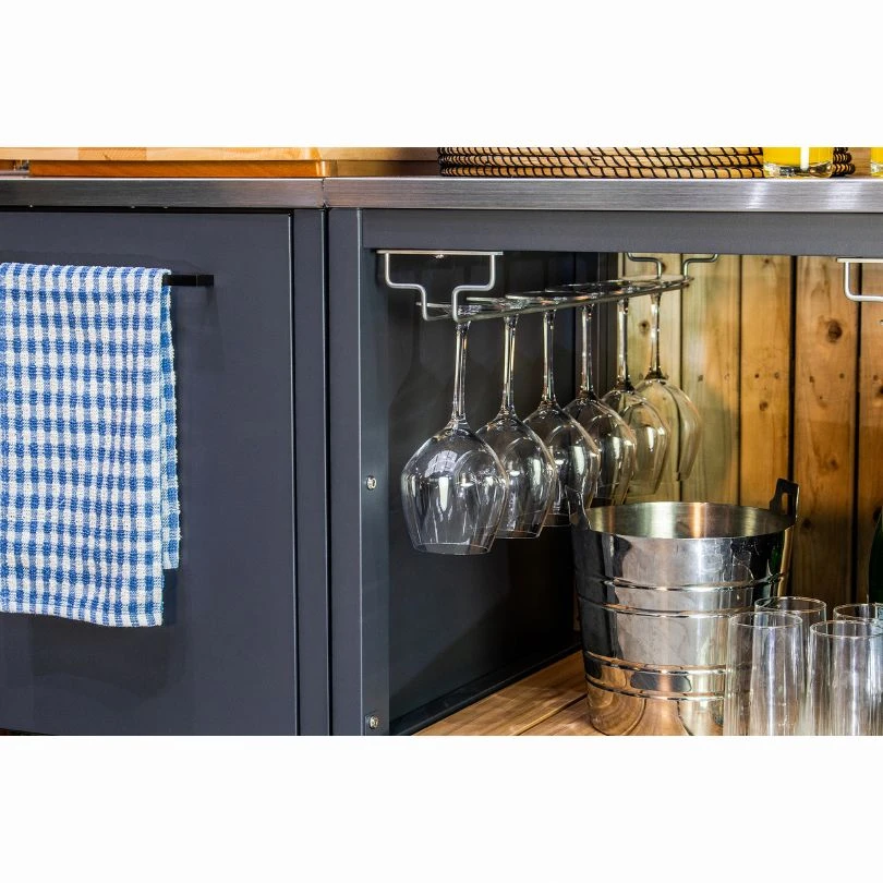 Mueble de Esquina Abierto Sahara para Cocina Modular Exterior