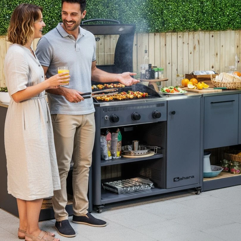 Barbacoa de gas ARKE - Sahara