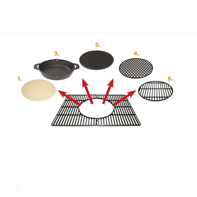 Barbacoa de gas ARKE - Sahara insert system