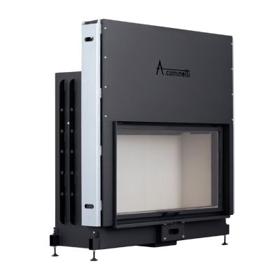 A. Caminetti Flat 120x60 | chimenea de leña 【ENVÍO GRATIS】