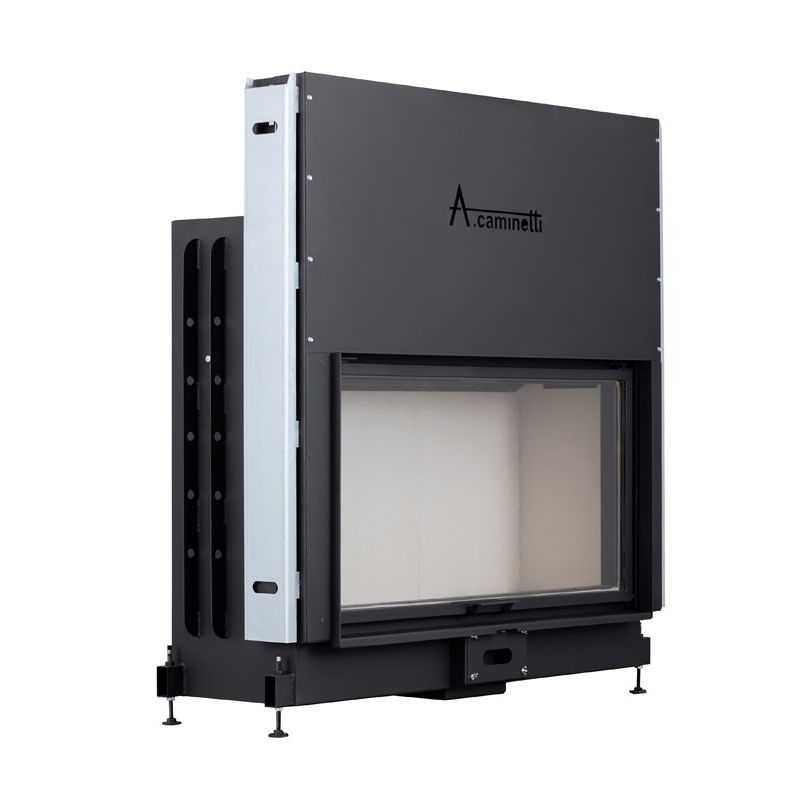 A. Caminetti Flat 120x60 | chimenea de leña 【ENVÍO GRATIS】