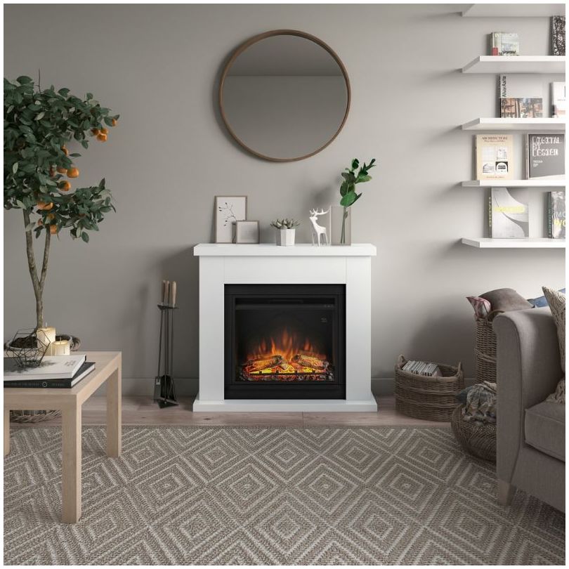 TAGU Frode: chimenea eléctrica con revestimiento 【1º VENTAS】