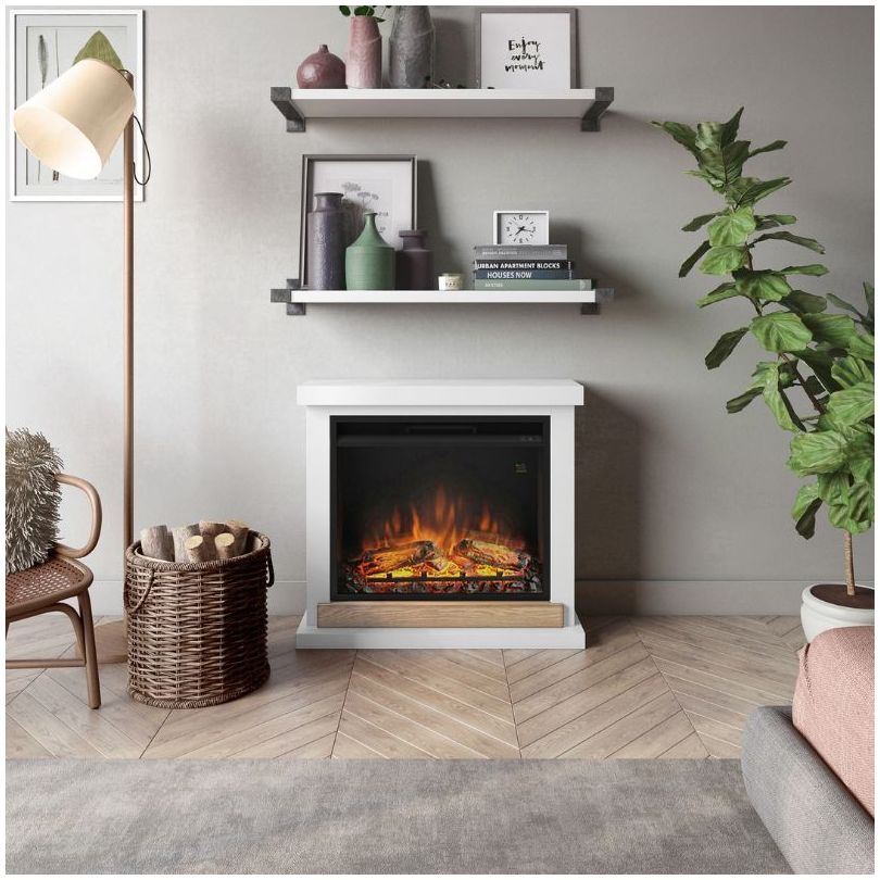 TAGU Hagen: chimenea eléctrica con revestimiento 【1º VENTAS】