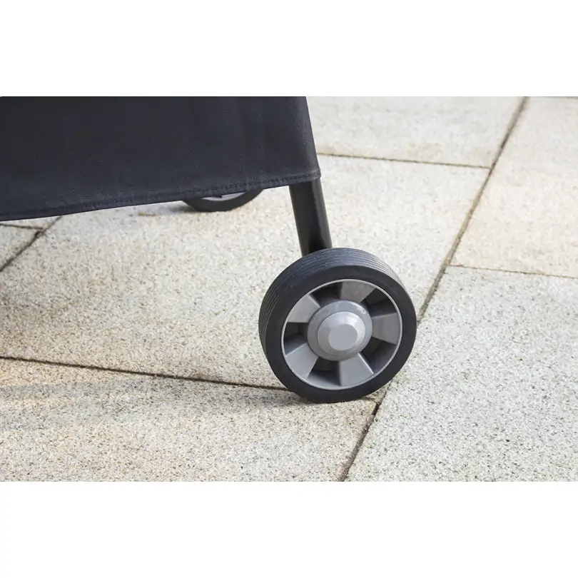 Barbacoa Sahara Montaje Rápido 2 Quemadores + Quemador Lateral