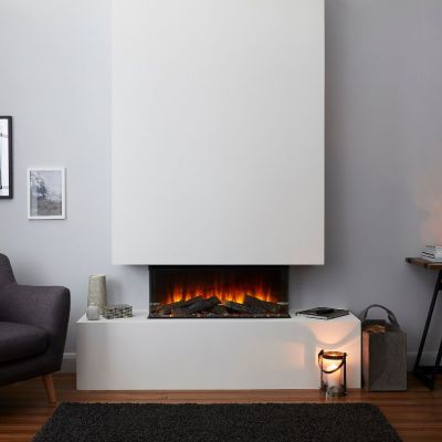 British Fires New Forest 870 - chimenea eléctrica