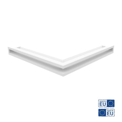 Rejilla De Ventilación En Esquina Slim 60/60 - Envío Gratis