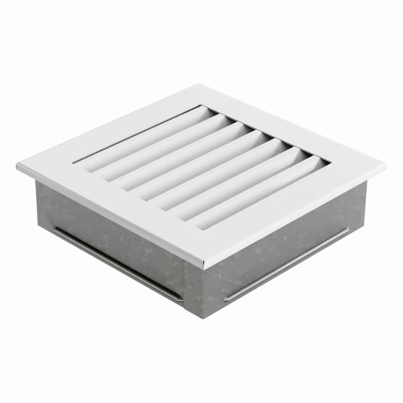 Rejilla Ventilación Cuadrada Con Lamas Blanca 17X17B/FRESH - Envío Gratis