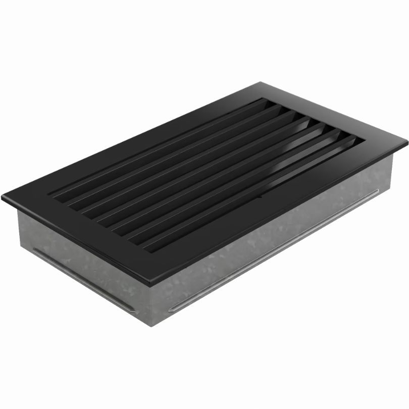 Rejilla Ventilación Rectangular Con Lamas Negra 17X30C/FRESH - Envío Gratis