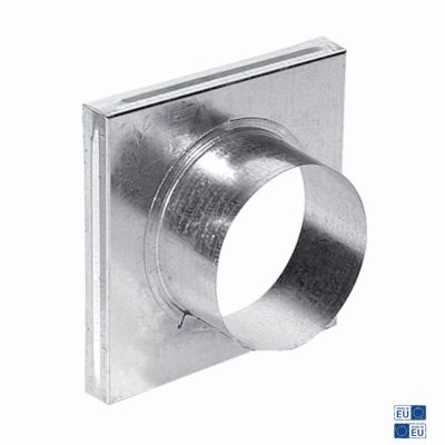 Conector Ø150 Para Rejilla Ventilación Cuadrada 17X17 - Envío Gratis