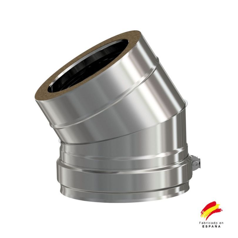 Codo Pared Doble 30º Exoinox DW - Envío Gratis