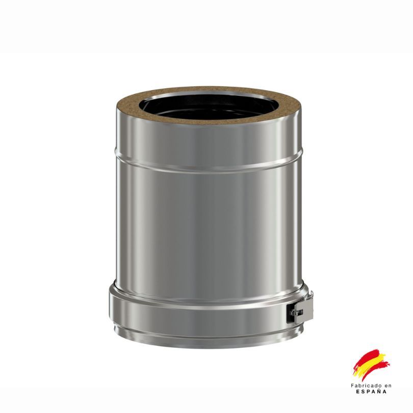 Modulo Recto 250 MM Doble Pared Exoinox DW - Envío Gratis