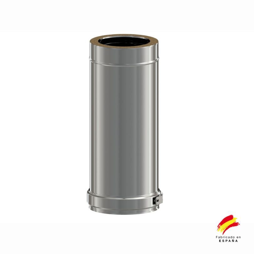 Modulo Recto 1000 MM Doble Pared Exoinox DW - Envío Gratis