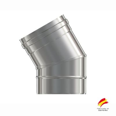 Codo A 30º Pared Simple Exoinox SW 316L - Envío Gratis