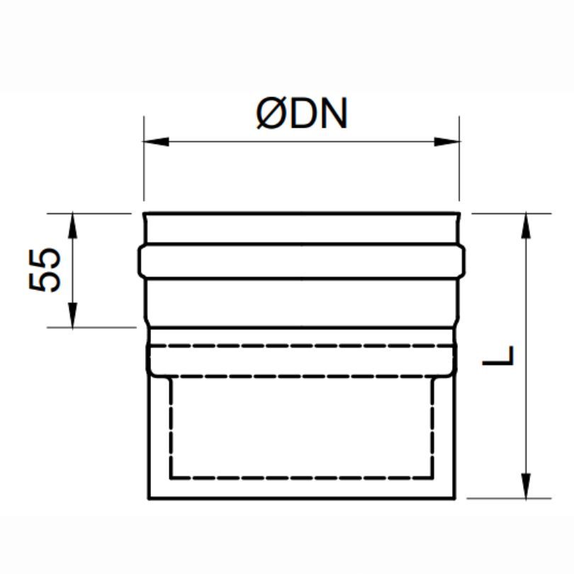 Modulo Inicio Anticondensación Pared Simple Exoinox 316L - Envío Gratis