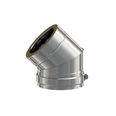 Codo A 45 º Exoinox DW Pared Doble