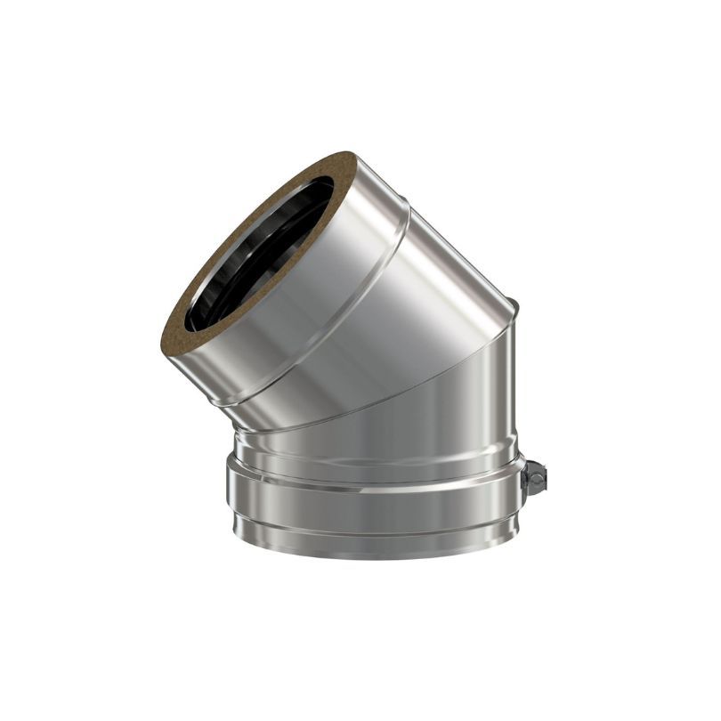 Codo A 45 º Exoinox DW Pared Doble