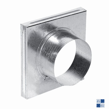 Conector Ø150 Para Rejilla Ventilación Cuadrada Fireside 17X30