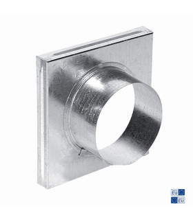 Conector Ø150 Para Rejilla Ventilación Cuadrada Fireside 17X30