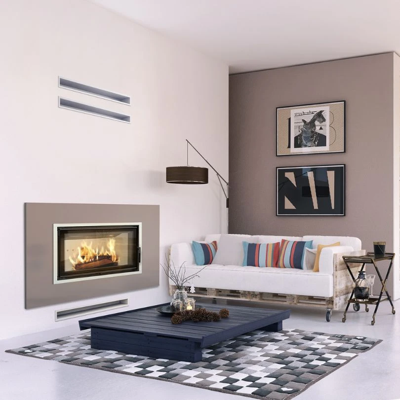 Rejilla Ventilación Panorámica Fireside Slim 90/60