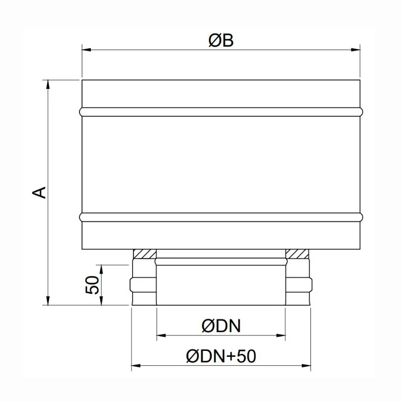 Terminal Antirrevocante Exoblack DW Doble Pared