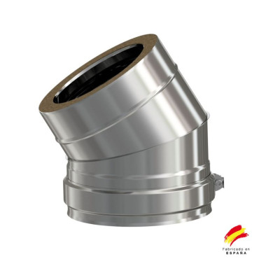 Codo A 30 º Exoinox DW Pared Doble