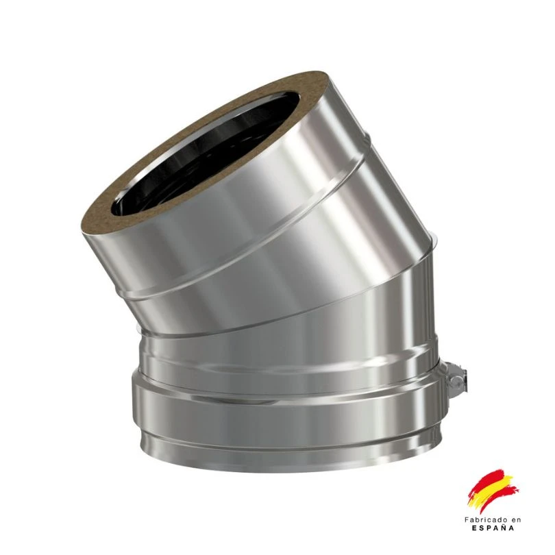 Codo A 30 º Exoinox DW Pared Doble