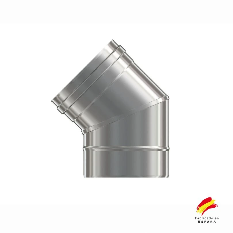 Codo A 45 º Exoinox SW 316L Pared Simple