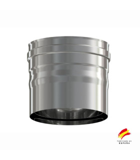 Modulo Inicio Anticondensación Exoinox SW 316L Pared Simple Para Chimenea A. Caminetti