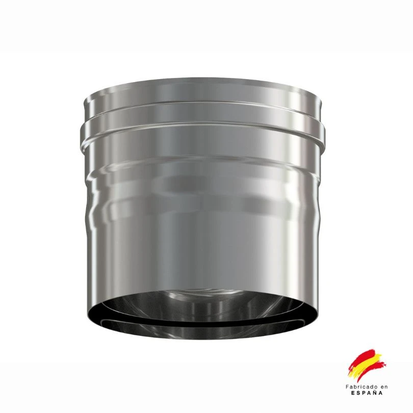 Modulo Inicio Anticondensación Exoinox SW 316L Pared Simple Para Chimenea A. Caminetti