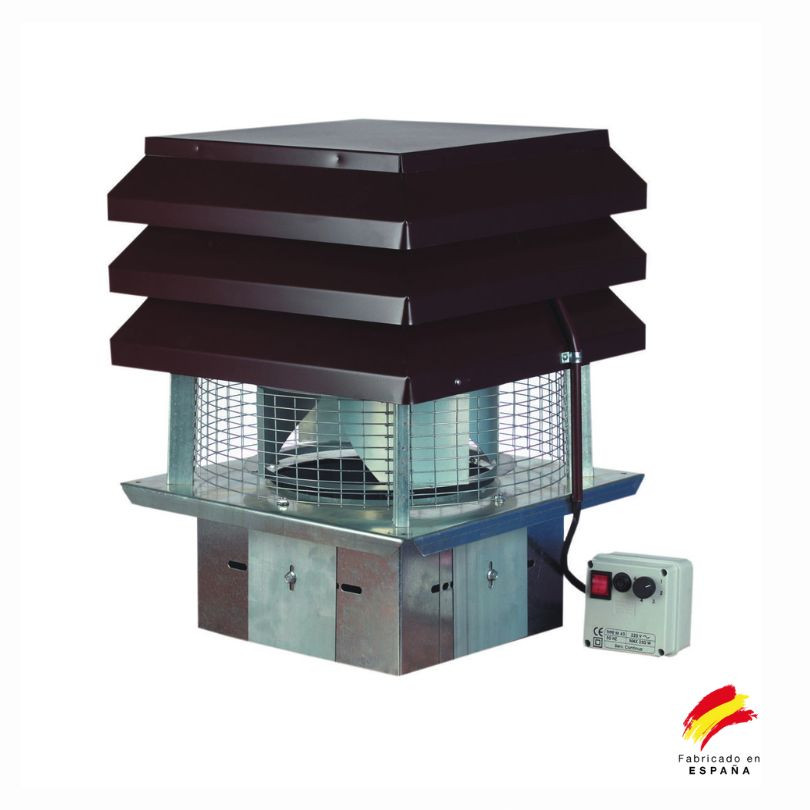 Extractor De Humo Eléctrico Para Chimeneas De Leña - Envío Gratis