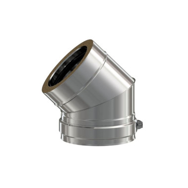 Codo A 45 º Exoinox DW Pared Doble