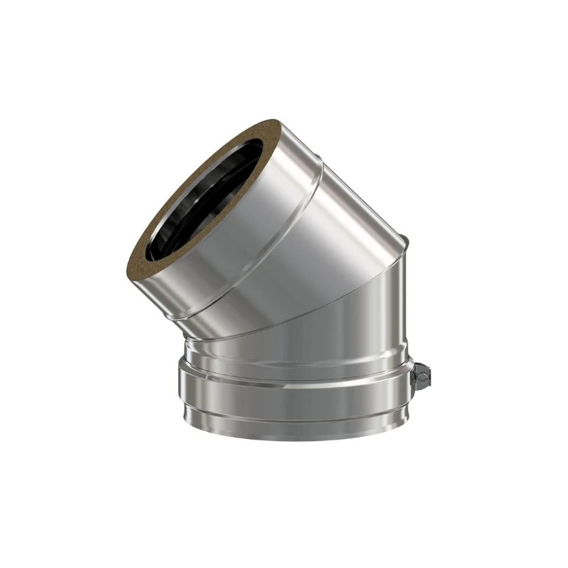 Codo A 45 º Exoinox DW Pared Doble