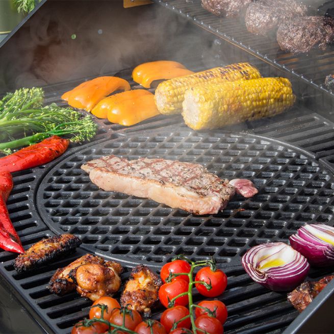 parrilla redonda barbacoa