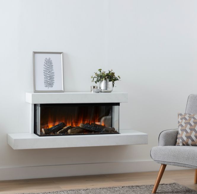 Efecto mármol blanco