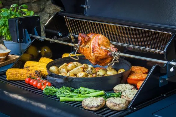 Asador BBQ Rotisserie - Sahara — SAHARA INSERT ASADOR BARBACOA