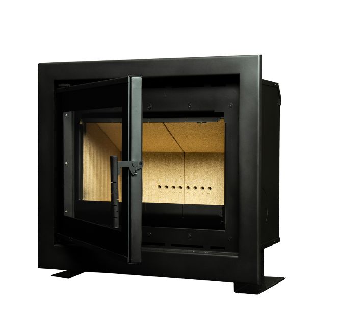 Puerta abatible de chimenea Nordic 70