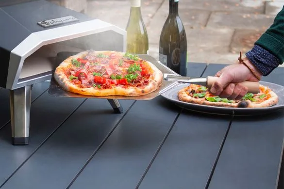 Pala de pizza - Sahara — Piedra pizza para barbacoa