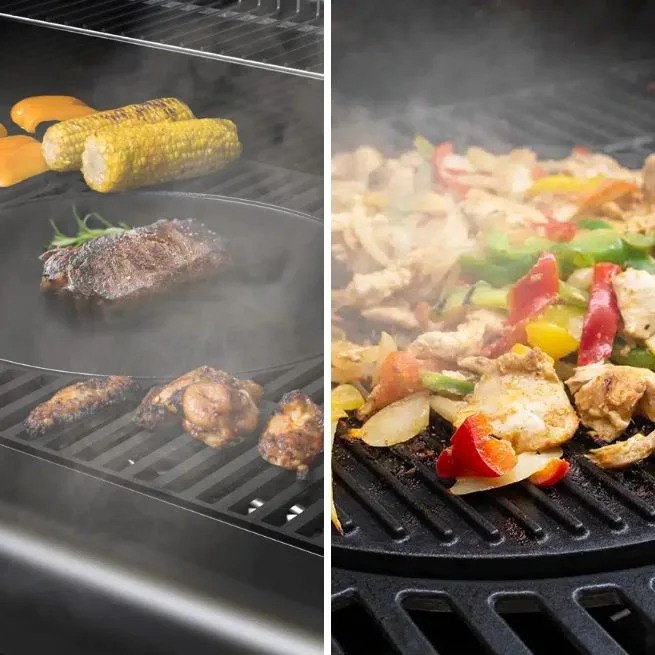 Plancha de Asar Reversible - Sahara insert system — plancha de asar reversible para barbacoa