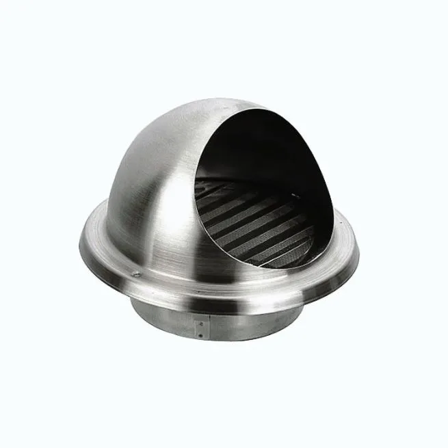 Rejilla Redonda Fireside Para Entrada De Aire Exterior Ø150 — Rejilla redonda Ø150