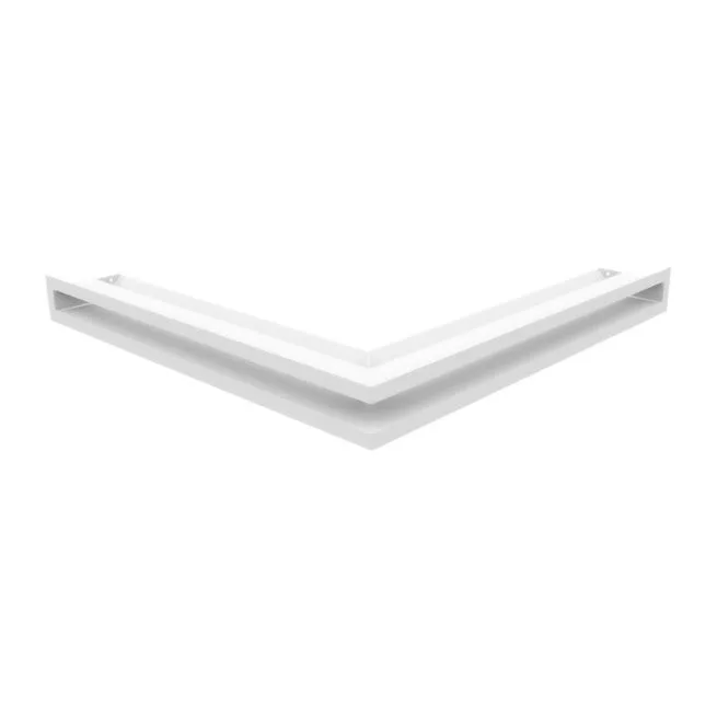 Rejilla Ventilación En Esquina Fireside Slim 60/60 — Slim 60/60 en blanco