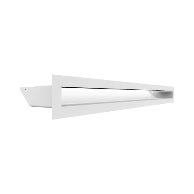 Rejilla Ventilación Panorámica Fireside Slim 60/60 — Slim 60/60 en blanco