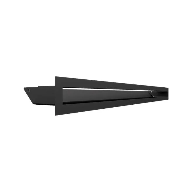 Rejilla Ventilación Panorámica Fireside Slim 60/80 — Slim 60/80 en negro