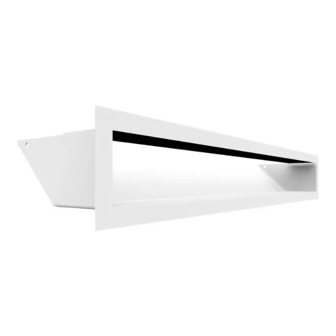 Rejilla Ventilación Panorámica Fireside Slim 90/60 — Slim 90/60 en blanco