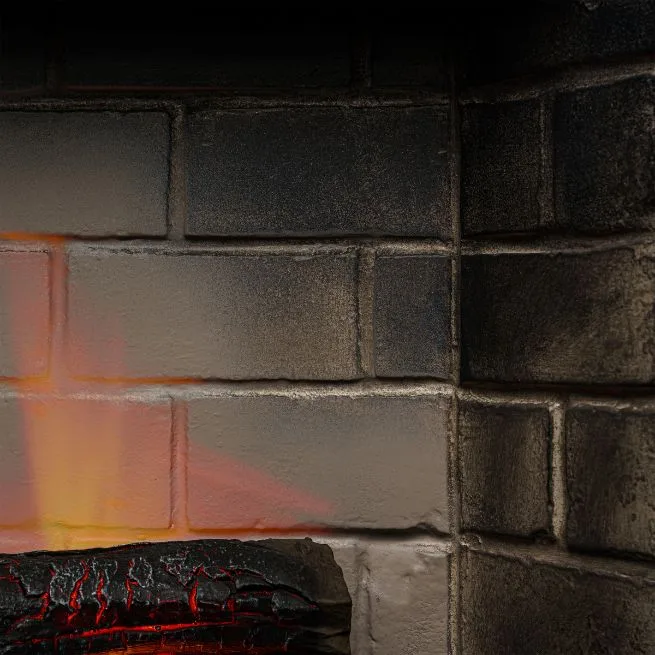 Tagu Magna Powerflame 2 — Detalles interiores en ladrillo