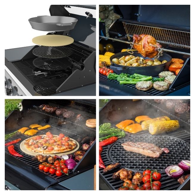 sahara grill insert system