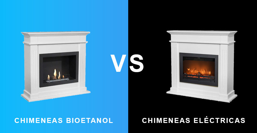 Chimeneas Eléctricas vs Chimeneas de Etanol- Diferencias Principales 