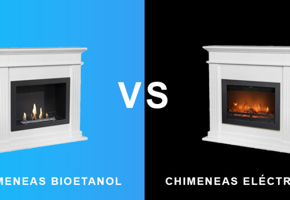 Chimenea bioetanol o eléctrica: cuál elegir